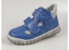 Kožená kotníčková dětská obuv zn. ESSI (modrá).S2270