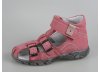 Kožené kotníčkové sandálky, sandály zn. ESSI S3050 (cyclamen)