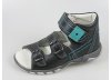 Kožené kotníčkové sandálky, sandály zn. ESSI (černá).