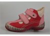 Dětská kožená obuv zn. ESSI (červená).