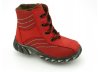 Zimní kožená obuv zn. ESSI (červená).