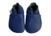Kožené návleky - capáčky HOPI-HOP Barefoot, modrá
